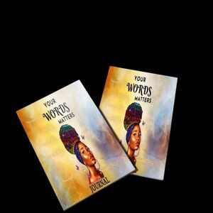 - Handmade by Tolee Dezigns -Your Words Matter Work Journal